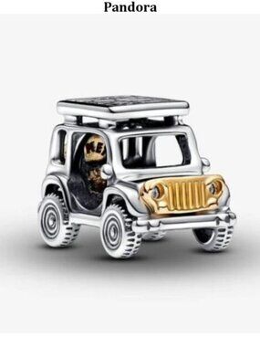 Pandora Two-tone Adventure Car Charm